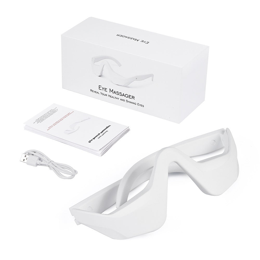 Periorbital EMS Microcurrent Beauty Device with Red Light for Dark Circle Reduction