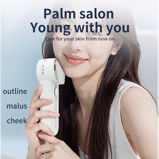 Anti-Aging Mini Ice Hammer Cooling Therapy and Serum Infusion Massager, Home Use Beauty Device