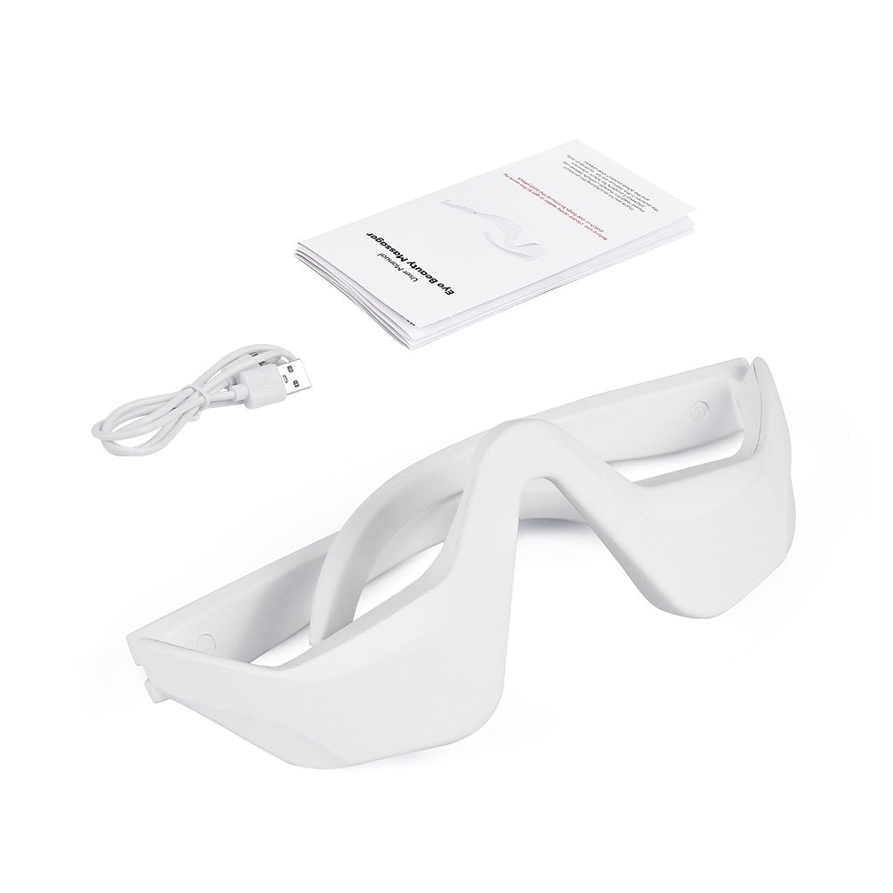 Periorbital EMS Microcurrent Beauty Device with Red Light for Dark Circle Reduction