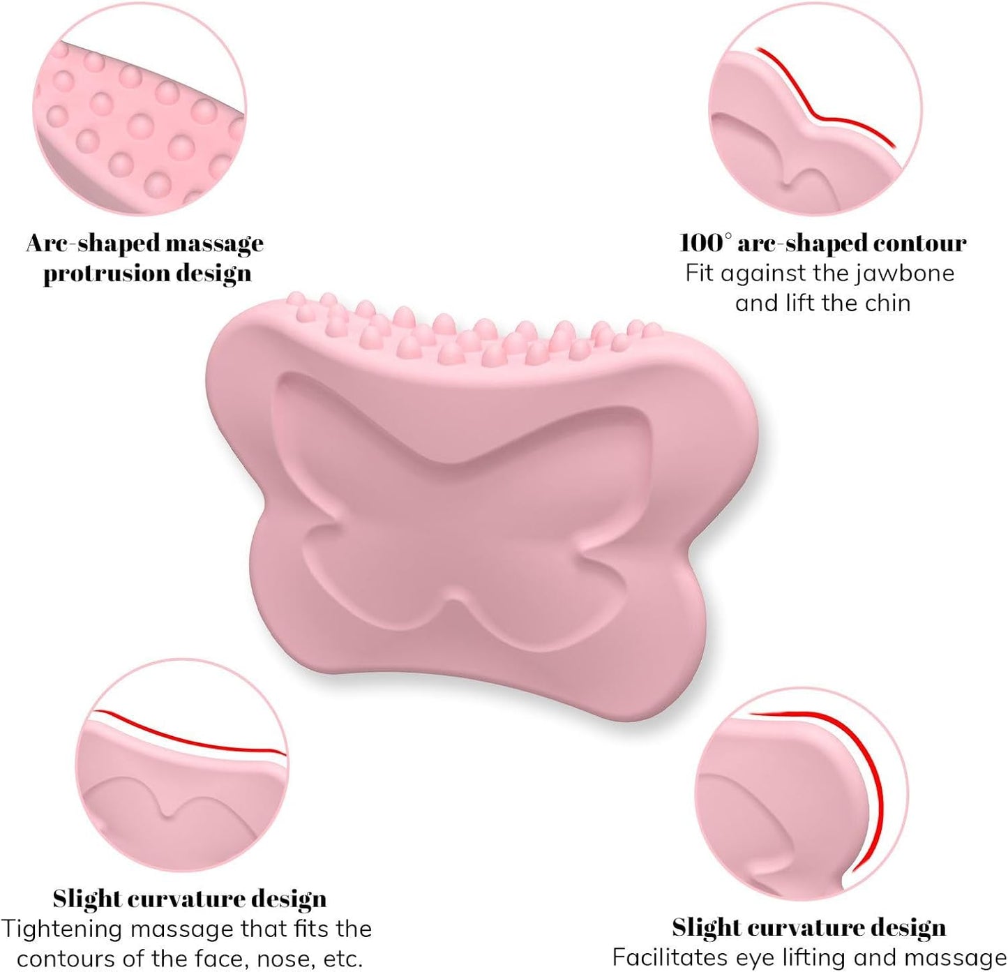 Reusable Lifting Daily Massaging Care Solution | Facial Scraping Massage Board | Facial Skin Scraper Board Silicone