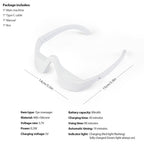 Periorbital EMS Microcurrent Beauty Device with Red Light for Dark Circle Reduction