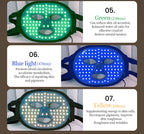 Silicone LED Face Mask | Red Light Therapy Mask at Home