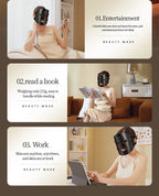 Silicone LED Face Mask | Red Light Therapy Mask at Home