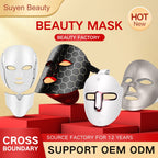 Silicone LED Face Mask | Red Light Therapy Mask at Home