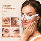 Periorbital EMS Microcurrent Beauty Device with Red Light for Dark Circle Reduction