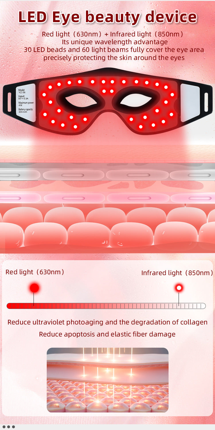 Silicone Red Light Eye Care Device
