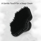 3pcs Mouth shape manual silicone deep facial cleansing brush Silicone Face Scrubber for Women Men