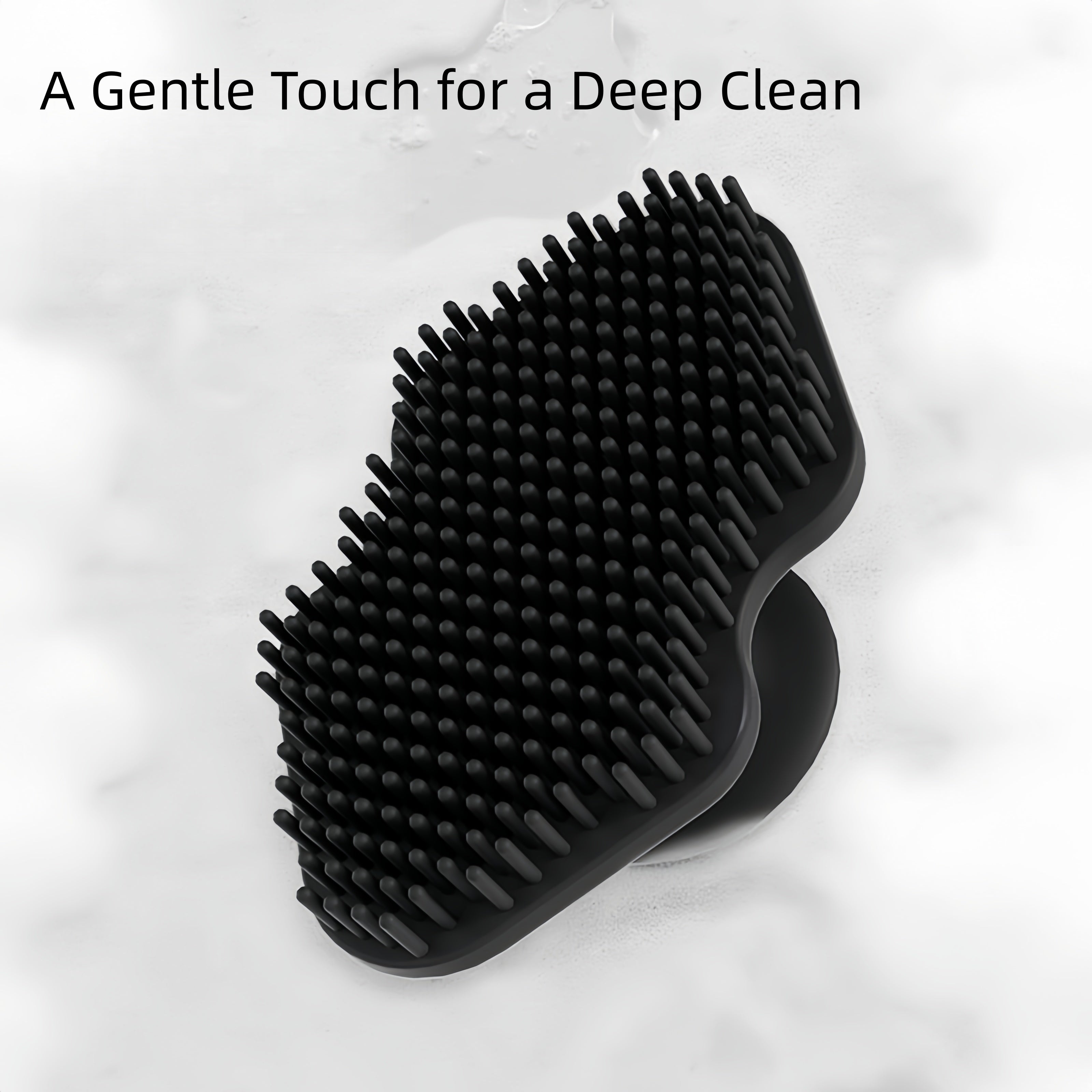 3pcs Mouth shape manual silicone deep facial cleansing brush Silicone Face Scrubber for Women Men