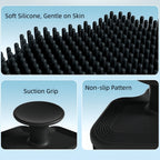 3pcs Mouth shape manual silicone deep facial cleansing brush Silicone Face Scrubber for Women Men