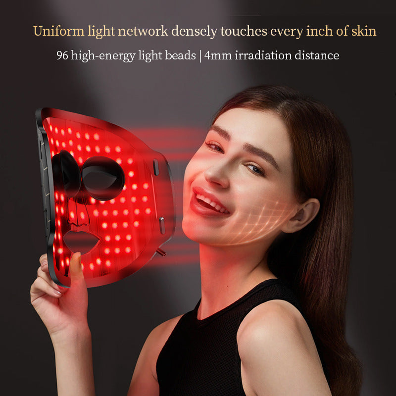 Silicone LED Face Mask | Red Light Therapy Mask at Home