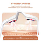 Periorbital EMS Microcurrent Beauty Device with Red Light for Dark Circle Reduction