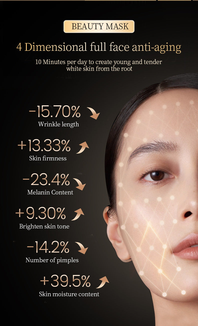 Silicone LED Face Mask | Red Light Therapy Mask at Home