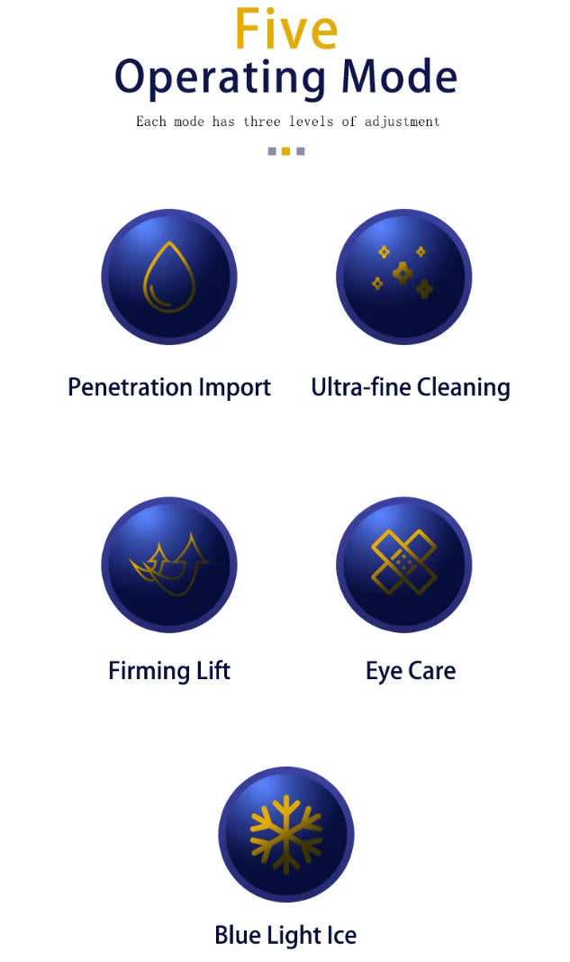 Multifunction RF Beauty Device EMS Facial Lifting Beauty Instrument