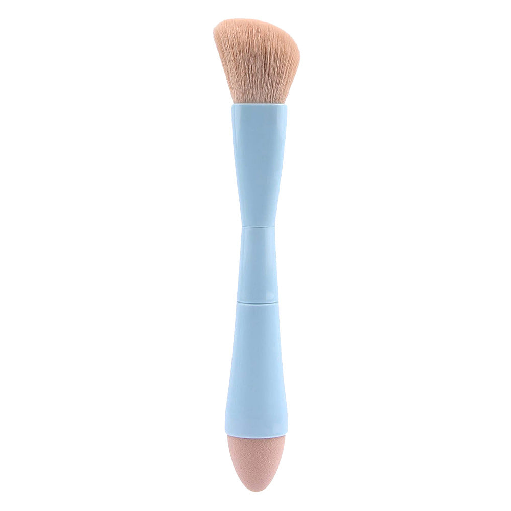 4-in-1 Makeup Brush Vegan & Travel-Friendly All-in-One Beauty Tool for On-the-Go Glam