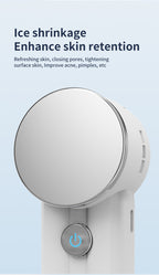 Anti-Aging Mini Ice Hammer Cooling Therapy and Serum Infusion Massager, Home Use Beauty Device