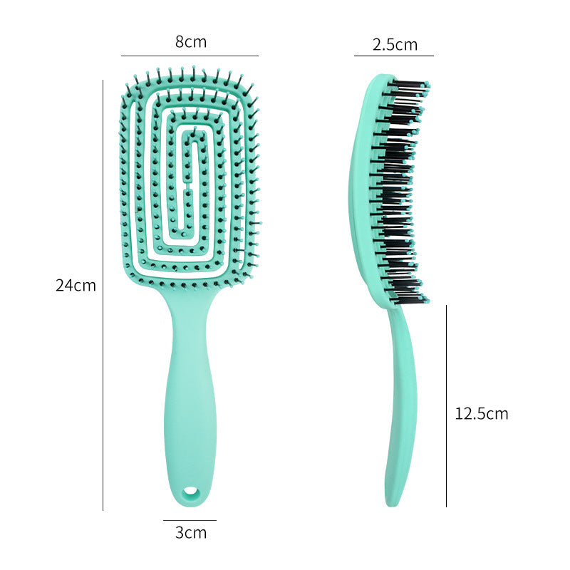 2-in-1 Flex Glide Detangling & Scalp Massage Hairbrush