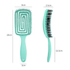 2-in-1 Flex Glide Detangling & Scalp Massage Hairbrush