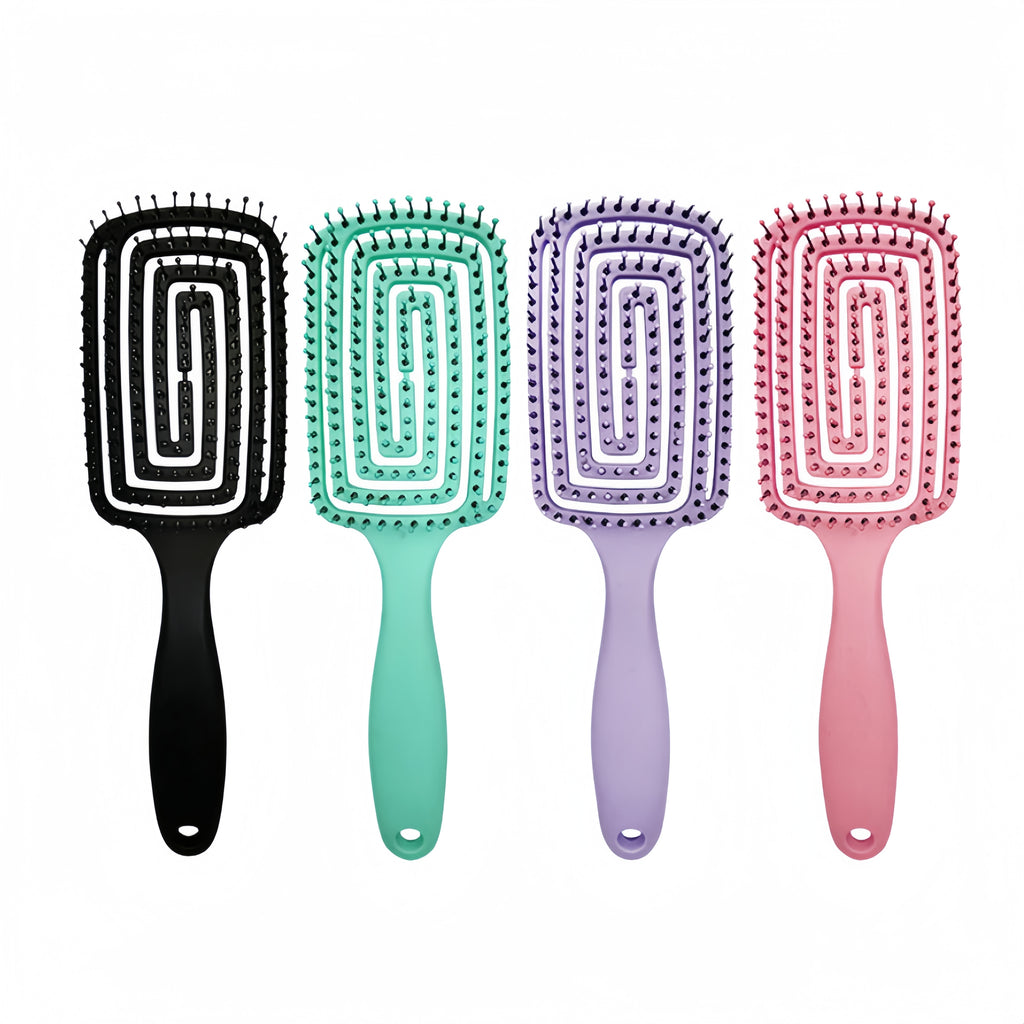 2-in-1 Flex Glide Detangling & Scalp Massage Hairbrush