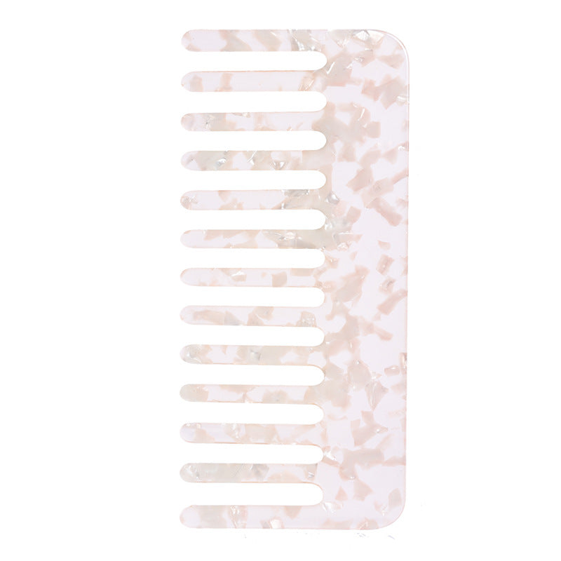 wide tooth premium cellulose acetate comb-12.8cm