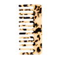 wide tooth premium cellulose acetate comb-12.8cm