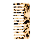 wide tooth premium cellulose acetate comb-12.8cm