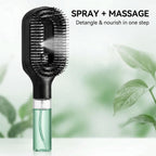 2-in-1 liquid spraying hair brush